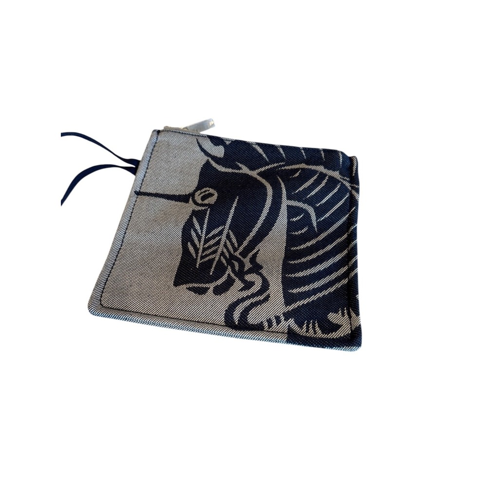 Burberry Unisex Cotton LL EKD Tote in Knight Blue, large, with graphic, 8090432 - Picture 8 of 14